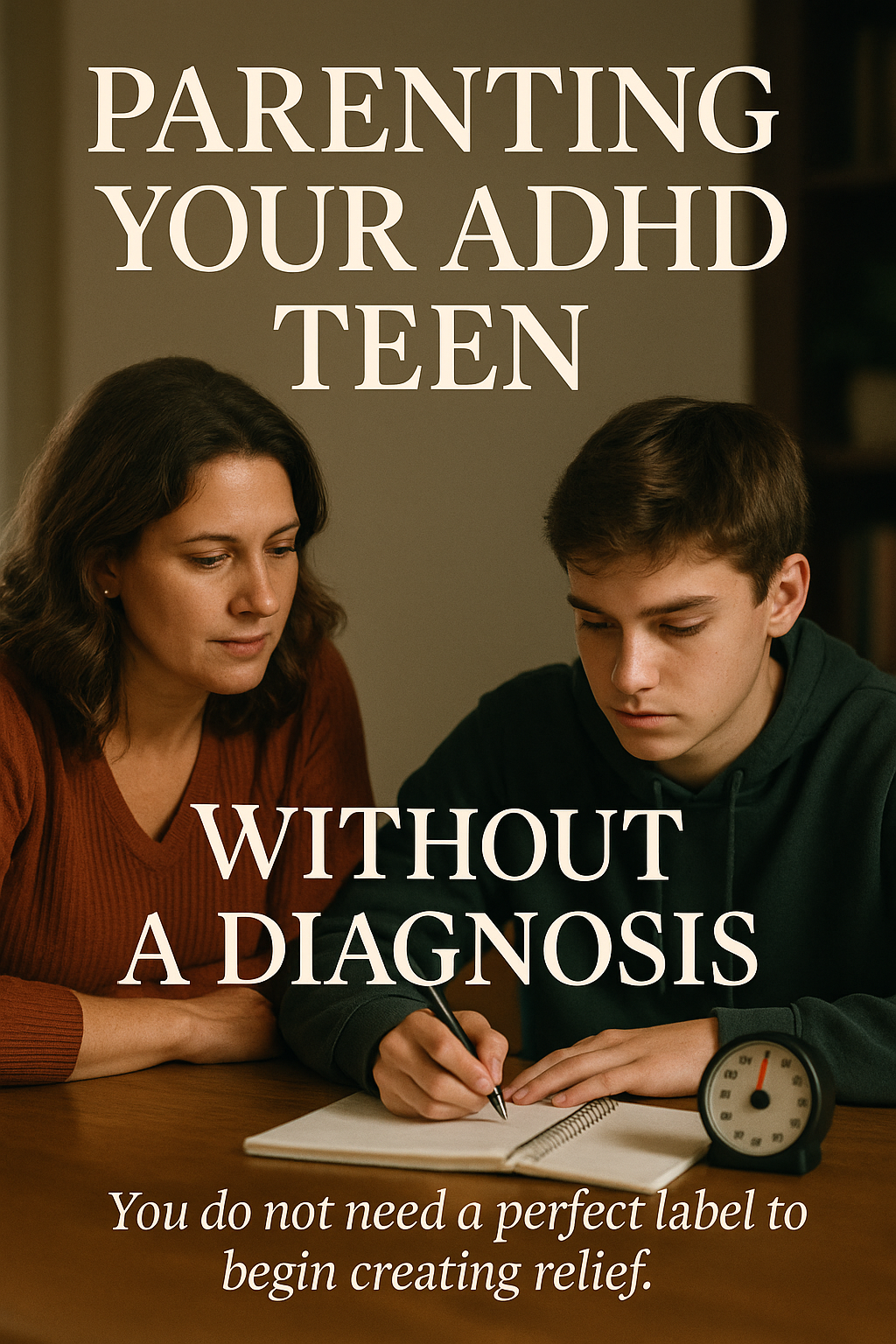 Parenting Your ADHD Teen Without a Diagnosis digital guide cover