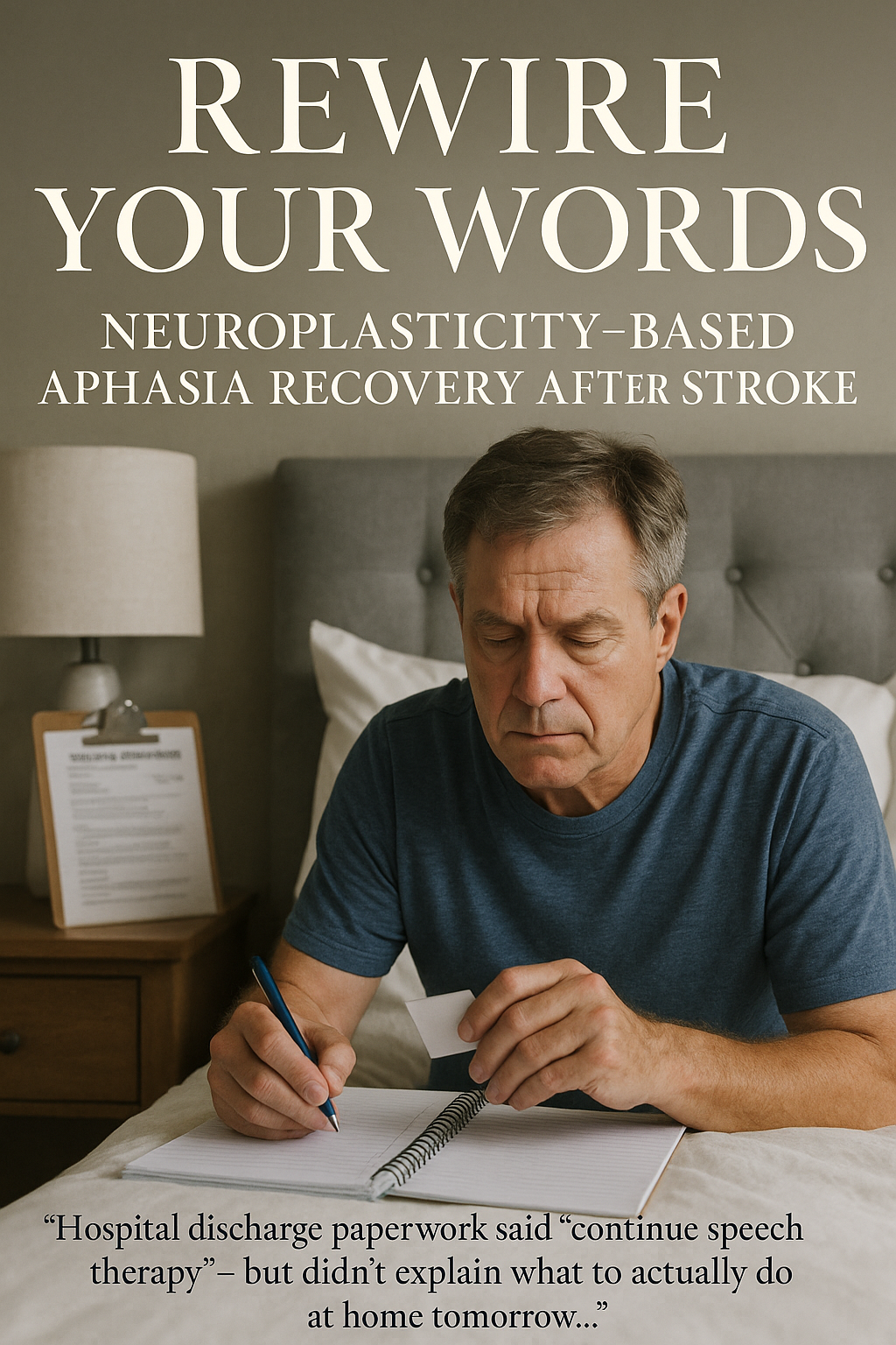Rewire Your Words: Neuroplasticity-Based Aphasia Recovery After Stroke digital guide cover