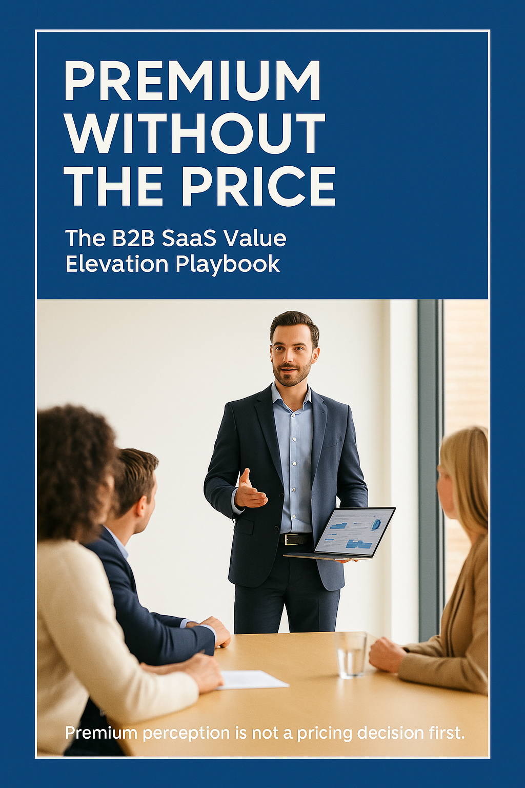 Premium Without the Price: The B2B SaaS Value Elevation Playbook digital guide cover