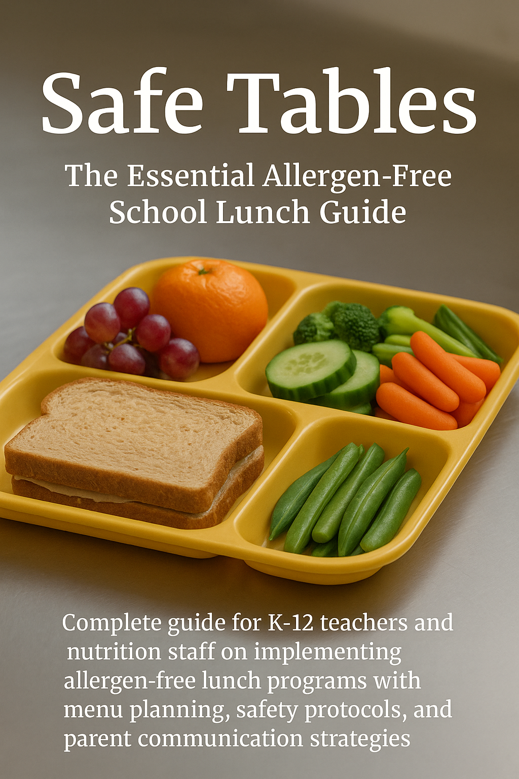 Safe Tables: The Essential Allergen-Free School Lunch Guide digital guide cover