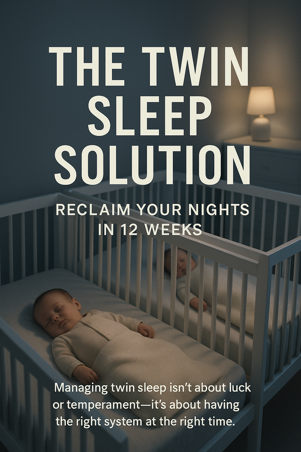The Twin Sleep Solution: Reclaim Your Nights in 12 Weeks digital guide cover