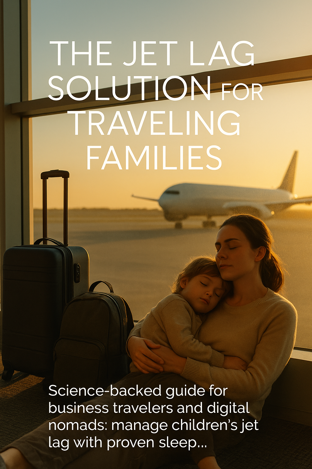 The Jet Lag Solution for Traveling Families digital guide cover