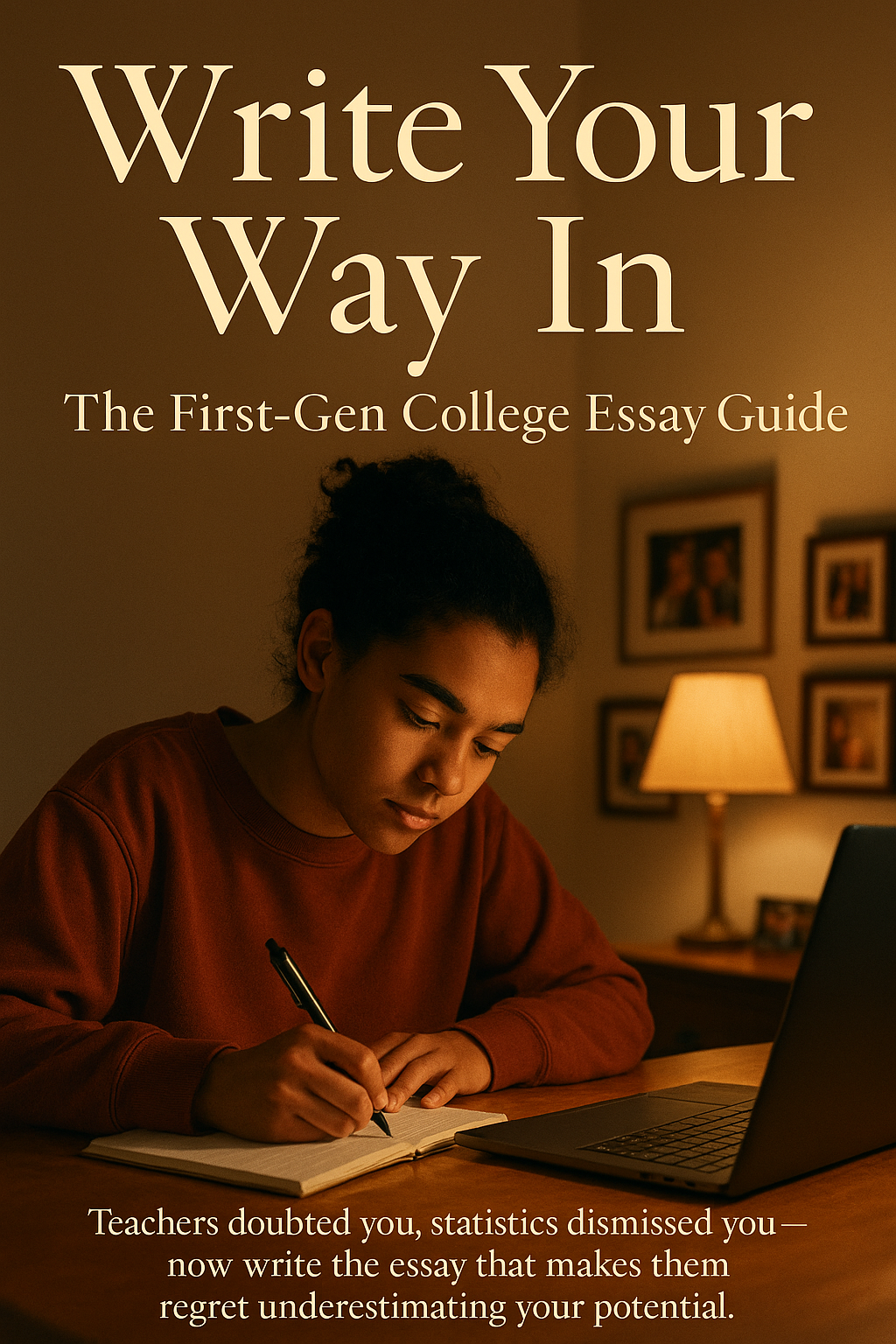 Write Your Way In: The First-Gen College Essay Guide digital guide cover