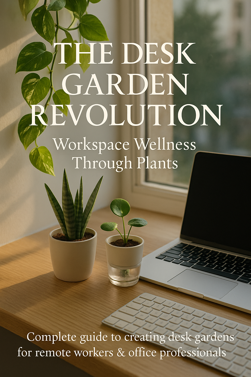 The Desk Garden Revolution: Workspace Wellness Through Plants digital guide cover