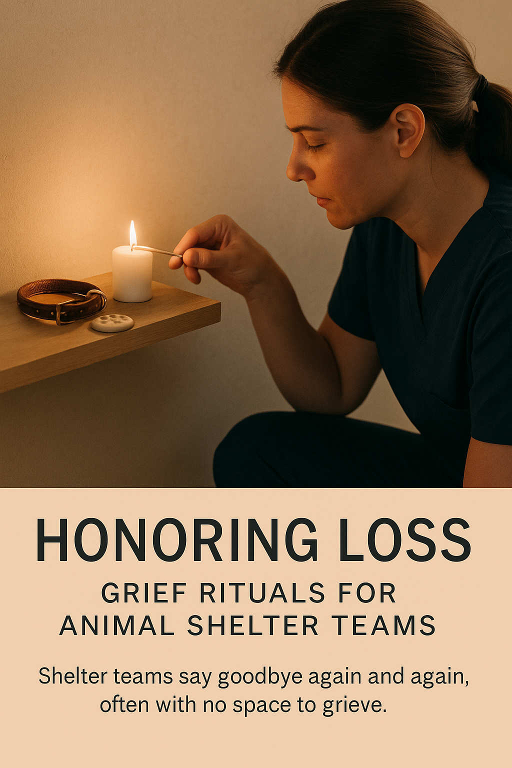 Honoring Loss: Grief Rituals for Animal Shelter Teams digital guide cover