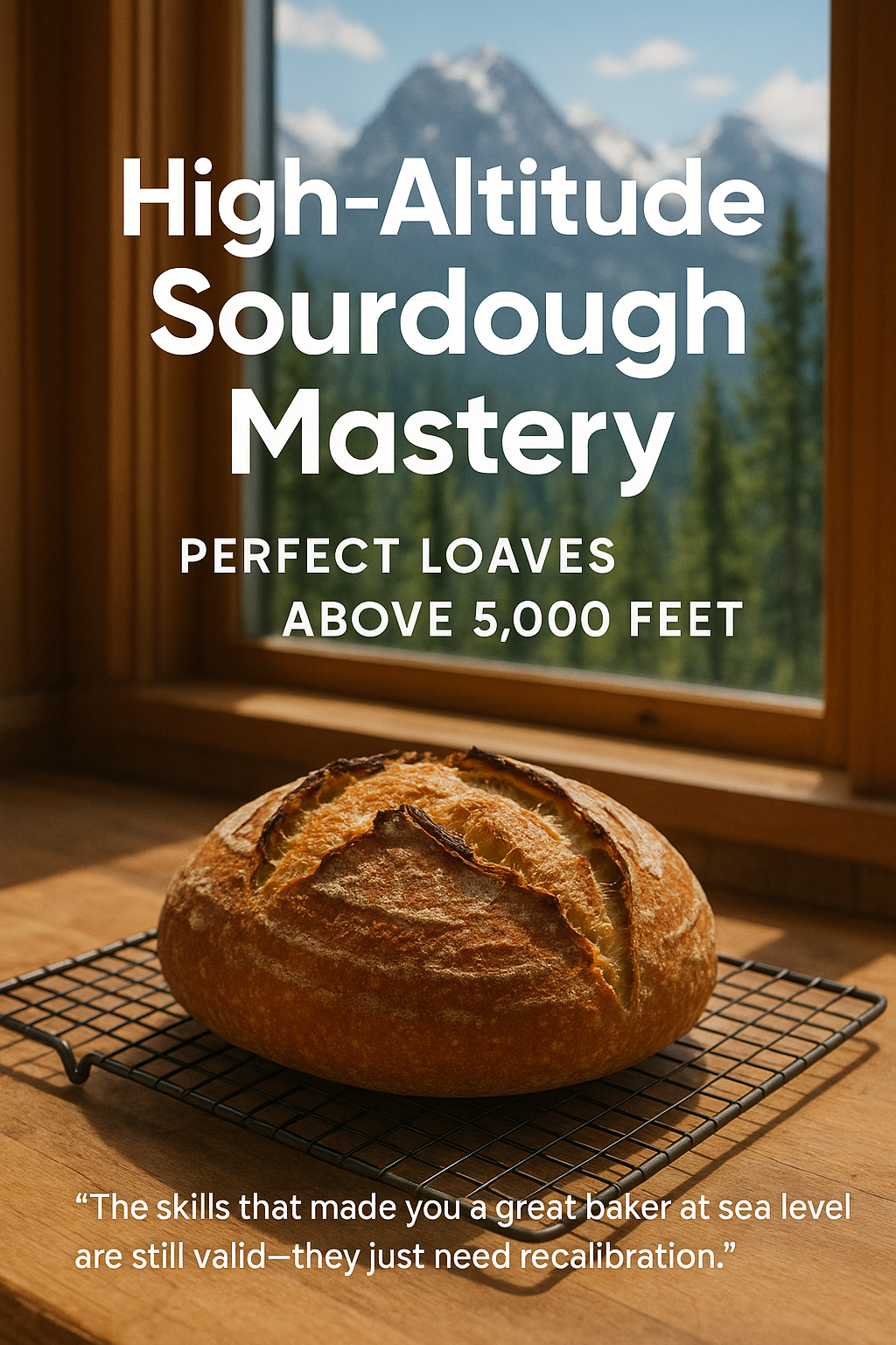 High-Altitude Sourdough Mastery: Perfect Loaves Above 5,000 Feet digital guide cover