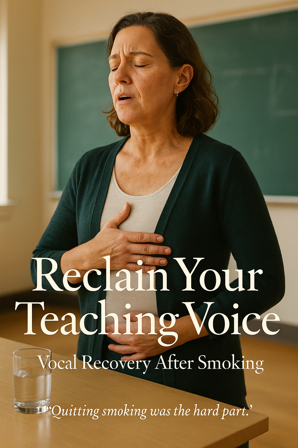 Reclaim Your Teaching Voice: Vocal Recovery After Smoking digital guide cover