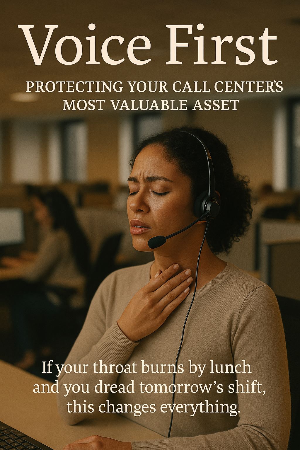 Voice First: Protecting Your Call Center's Most Valuable Asset digital guide cover
