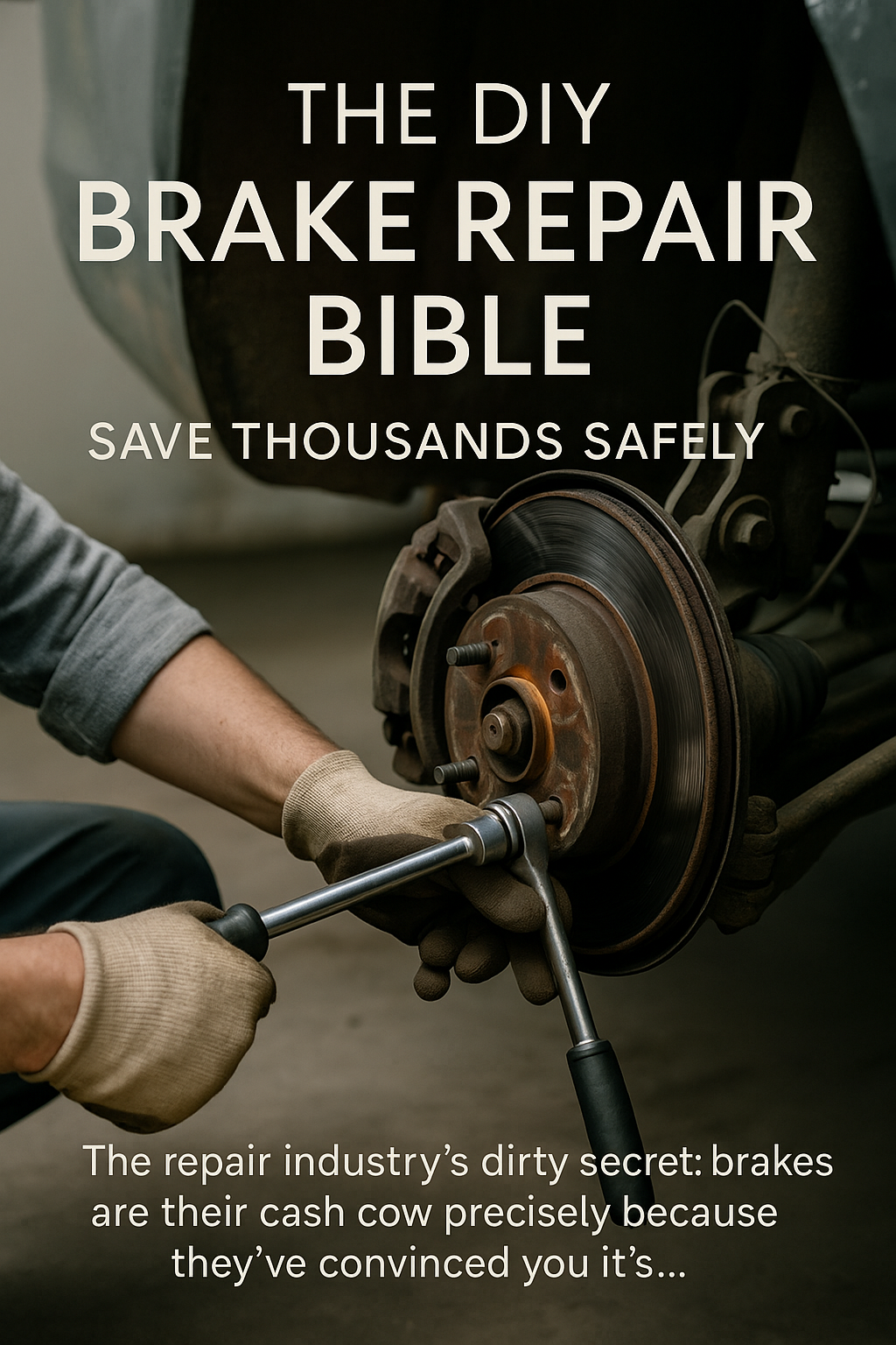 The DIY Brake Repair Bible: Save Thousands Safely digital guide cover