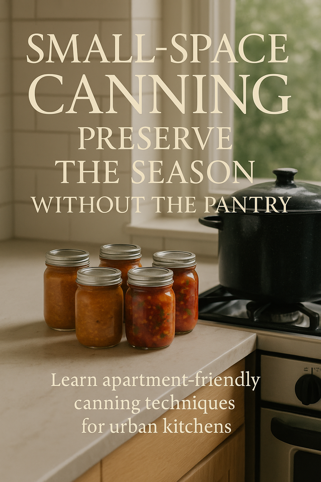 Small-Space Canning: Preserve the Season Without the Pantry digital guide cover