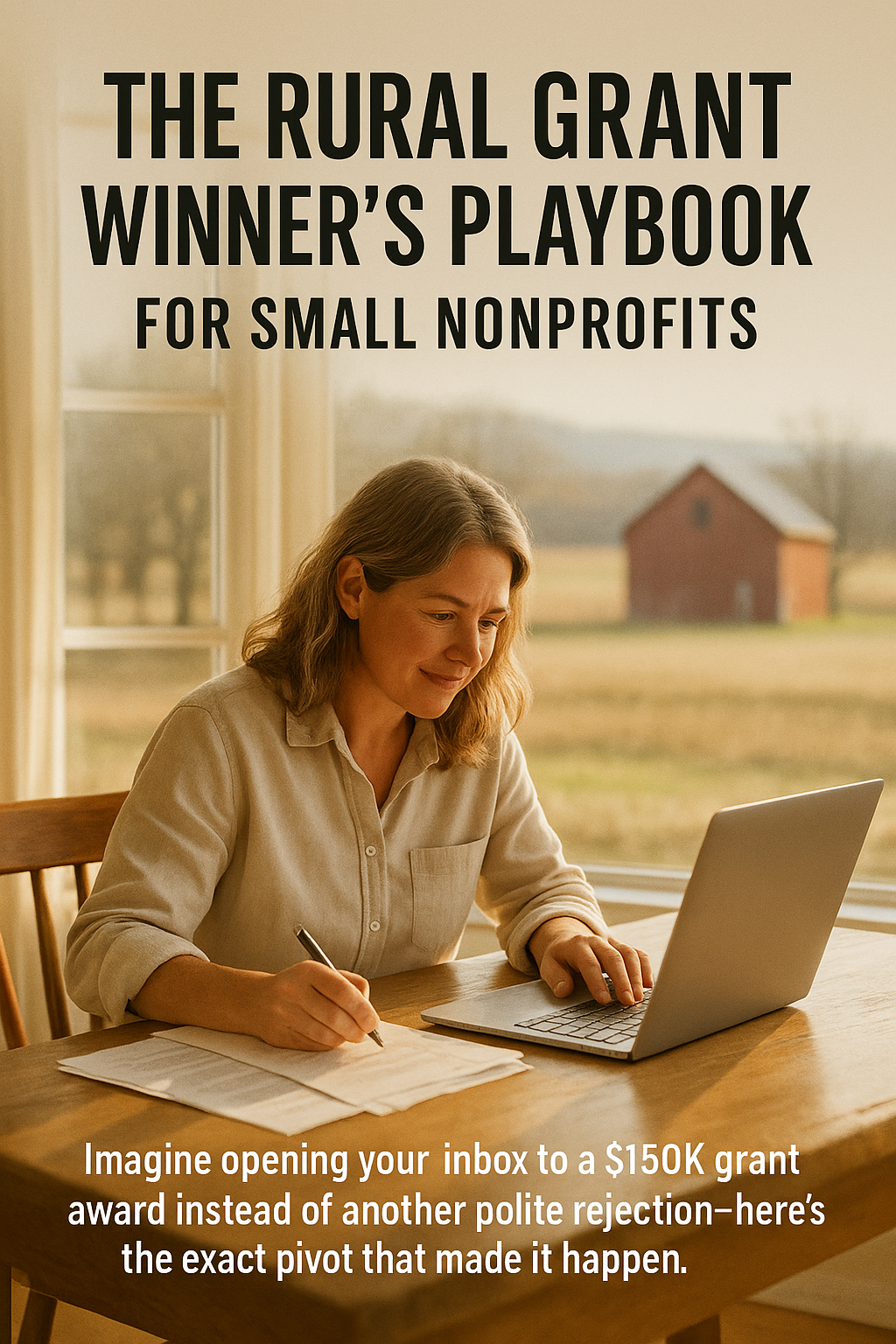 The Rural Grant Winner's Playbook for Small Nonprofits digital guide cover