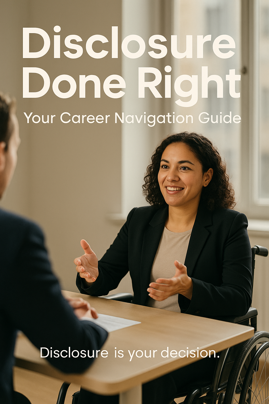Disclosure Done Right: Your Career Navigation Guide digital guide cover