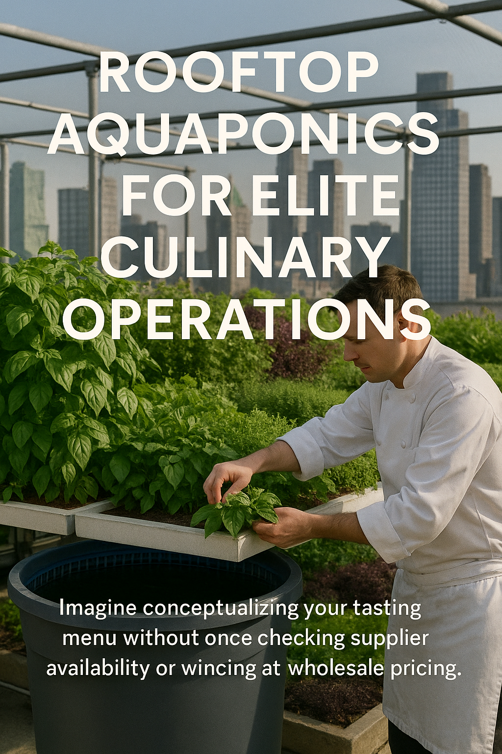 Rooftop Aquaponics for Elite Culinary Operations digital guide cover
