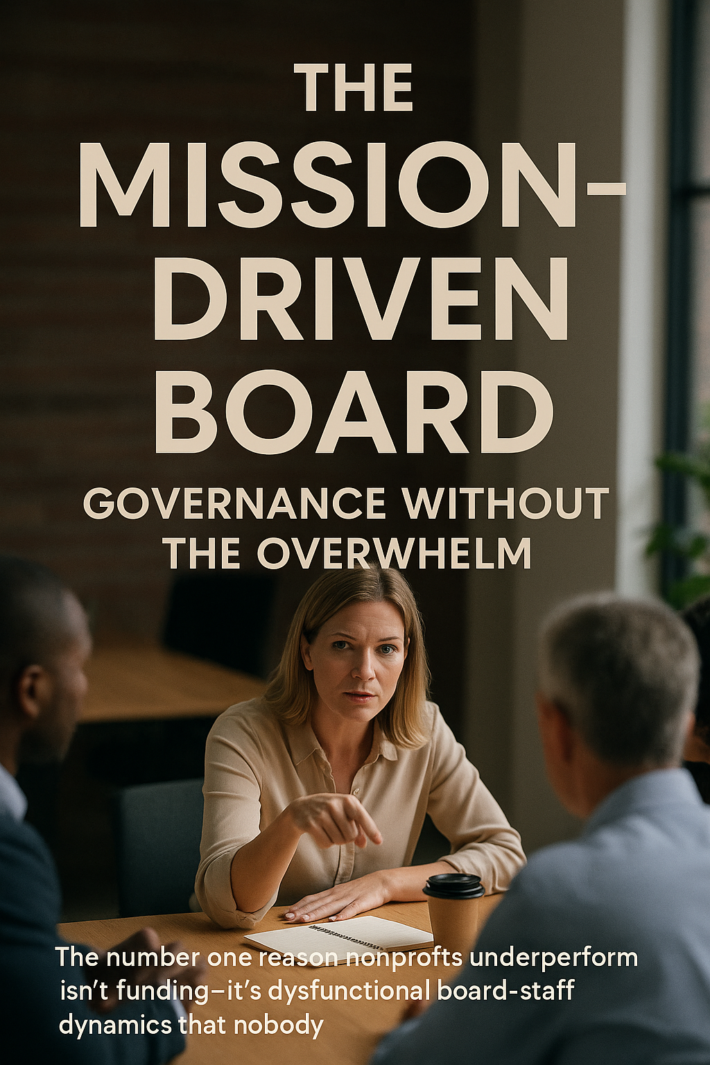 The Mission-Driven Board: Governance Without the Overwhelm digital guide cover