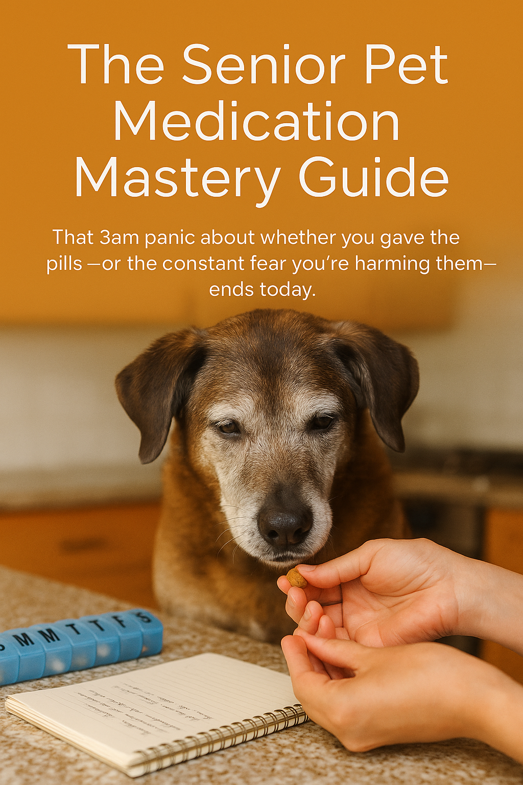 The Senior Pet Medication Mastery Guide digital guide cover