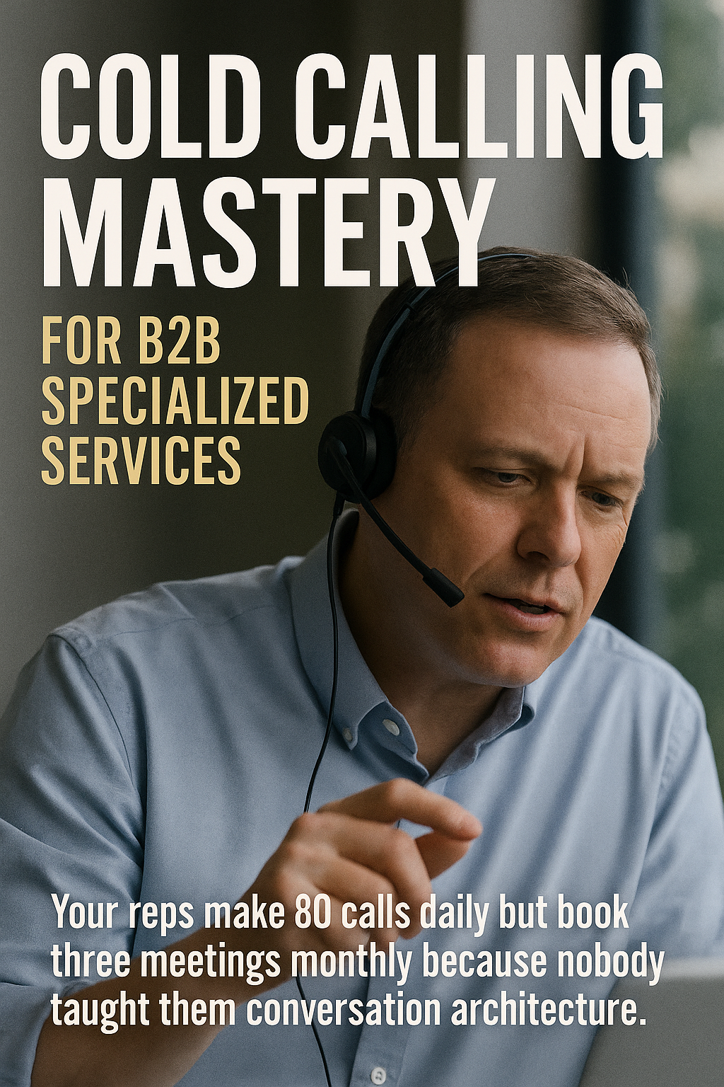 Cold Calling Mastery for B2B Specialized Services digital guide cover