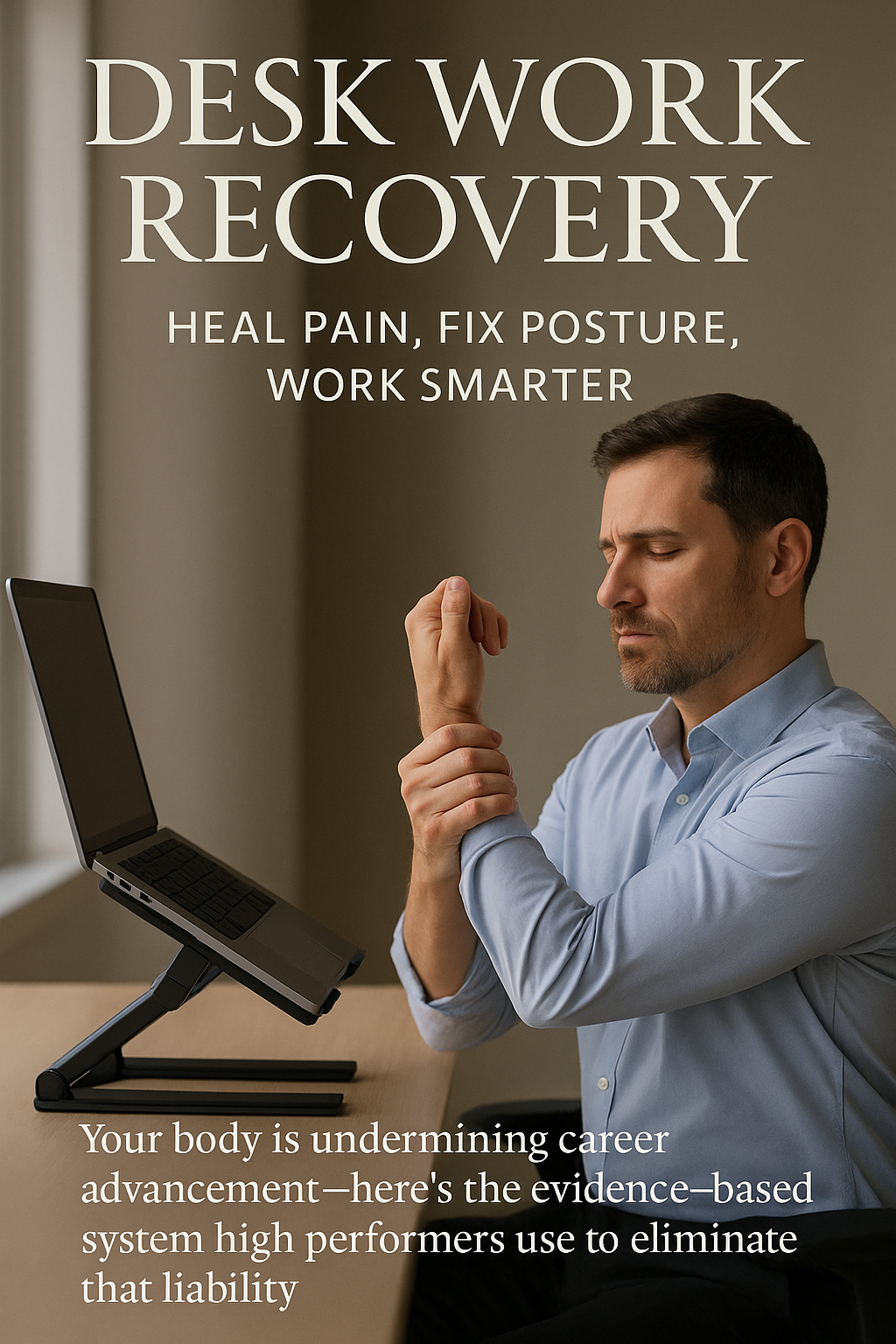 Desk Work Recovery: Heal Pain, Fix Posture, Work Smarter digital guide cover
