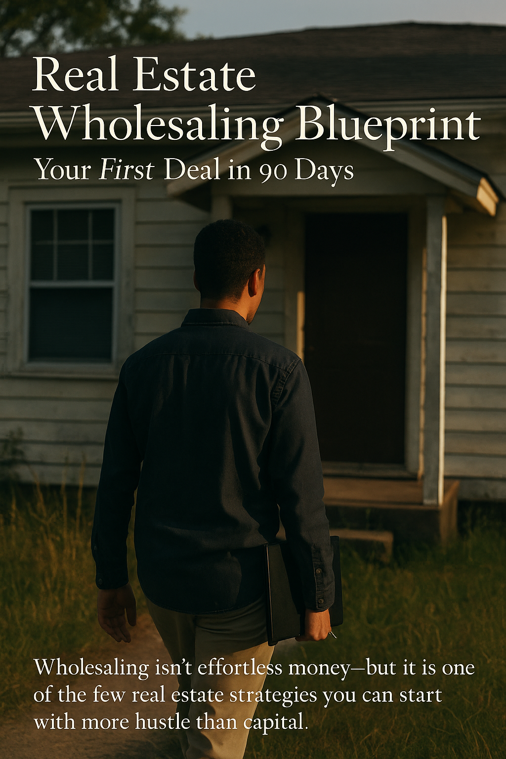 Real Estate Wholesaling Blueprint: Your First Deal in 90 Days digital guide cover