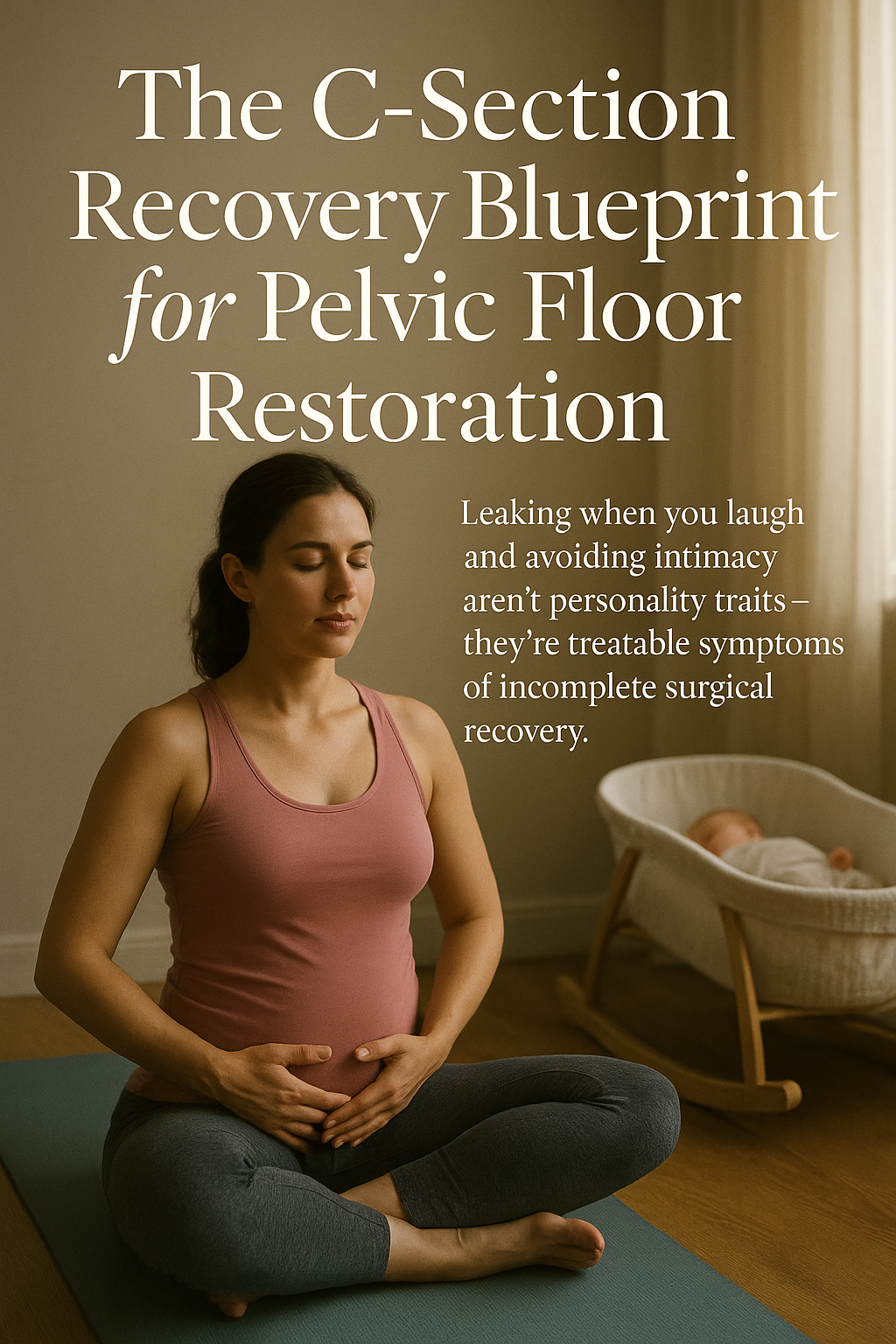 The C-Section Recovery Blueprint for Pelvic Floor Restoration digital guide cover