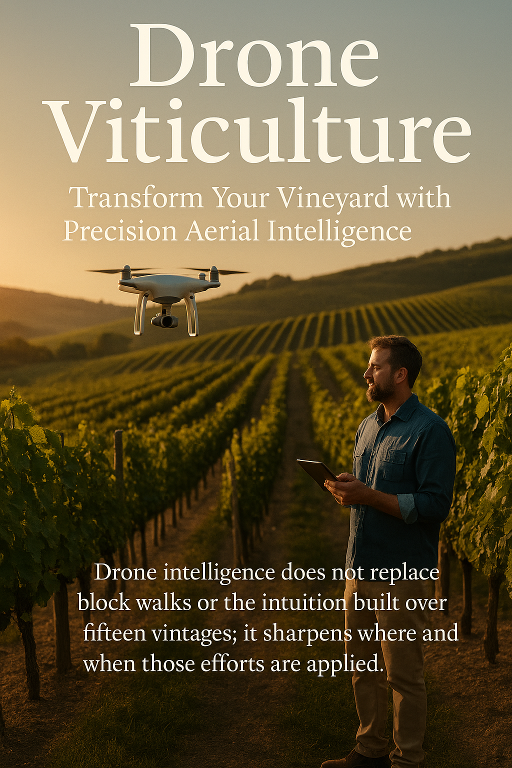 Drone Viticulture: Transform Your Vineyard with Precision Aerial Intelligence digital guide cover