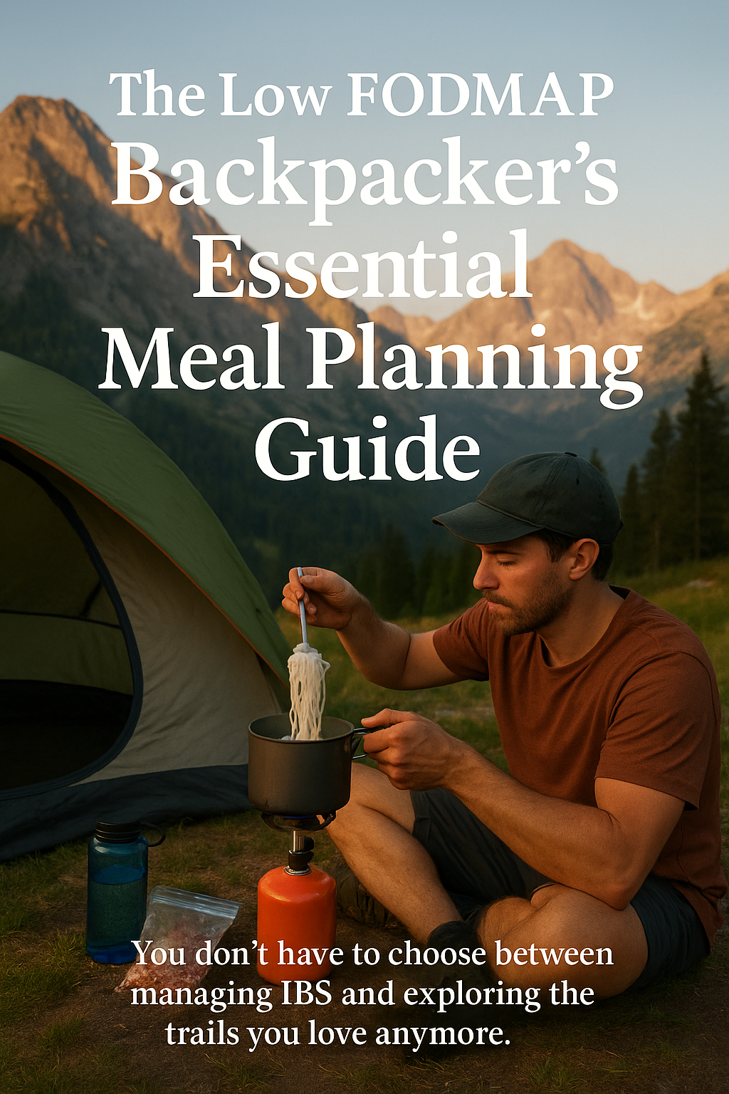 The Low FODMAP Backpacker's Essential Meal Planning Guide digital guide cover
