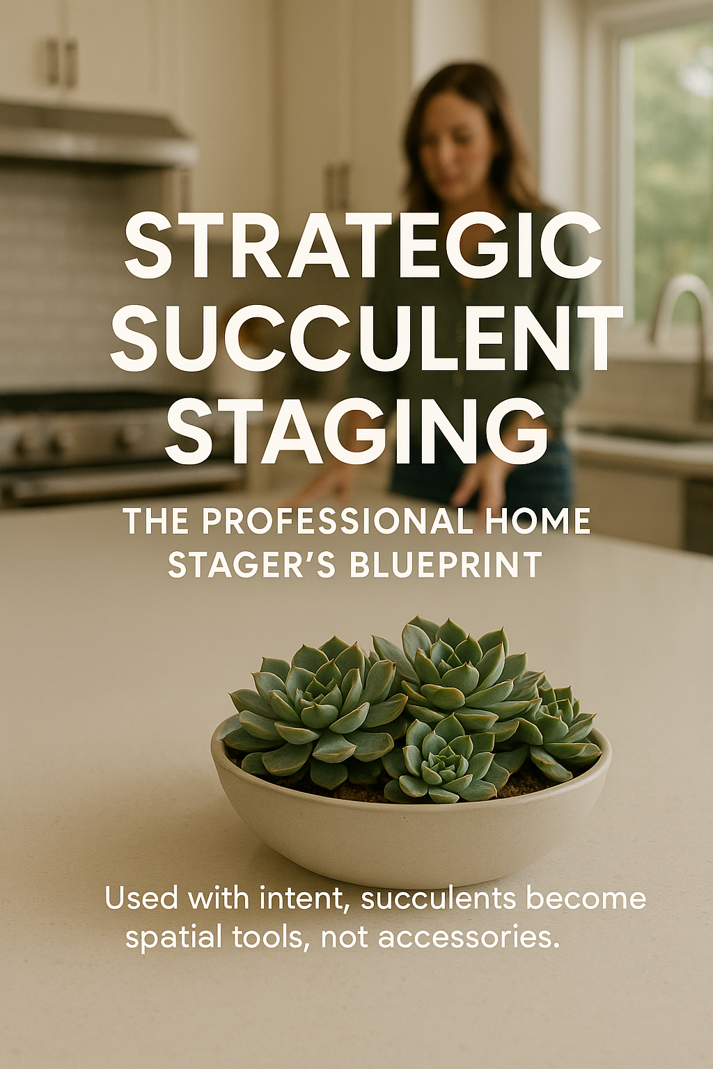 Strategic Succulent Staging: The Professional Home Stager's Blueprint digital guide cover