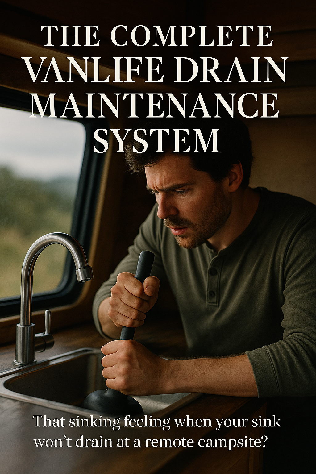 The Complete Vanlife Drain Maintenance System digital guide cover