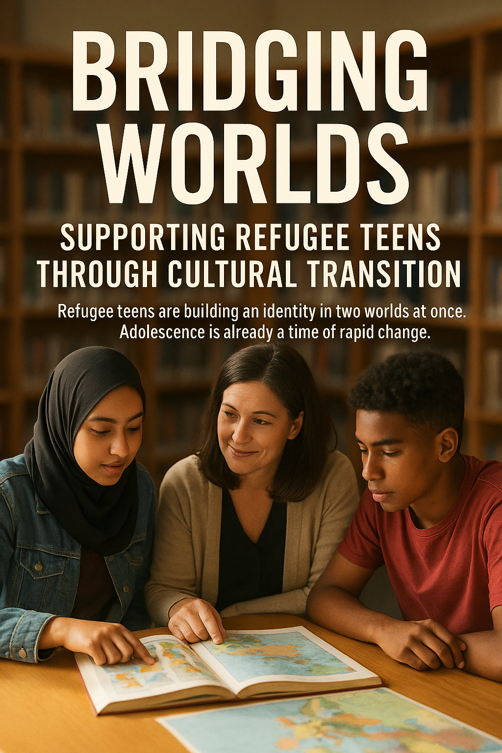 Bridging Worlds: Supporting Refugee Teens Through Cultural Transition digital guide cover