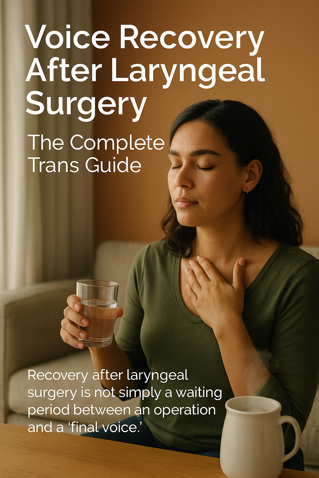 Voice Recovery After Laryngeal Surgery: The Complete Trans Guide digital guide cover