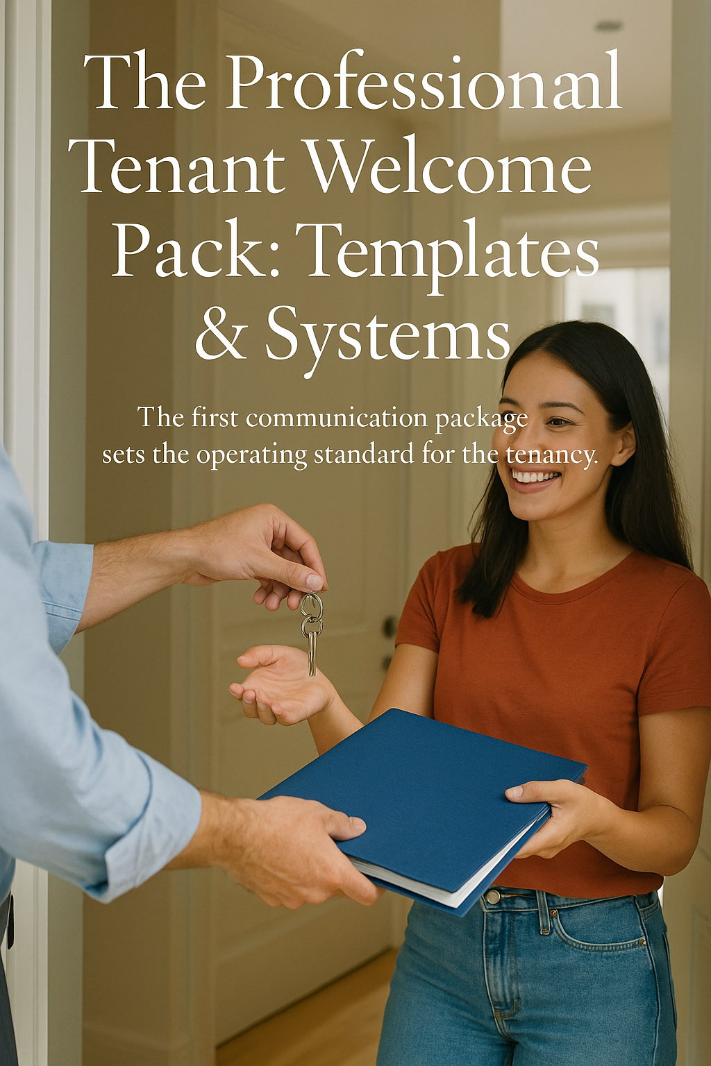 The Professional Tenant Welcome Pack: Templates & Systems digital guide cover