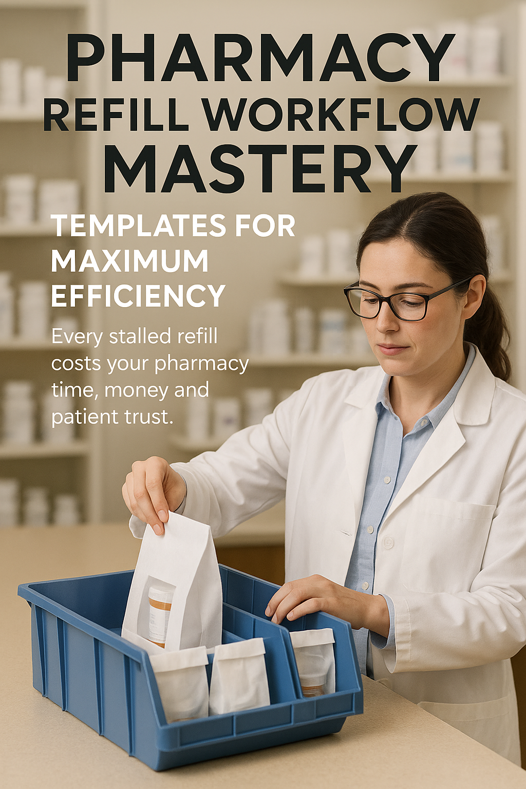 Pharmacy Refill Workflow Mastery: Templates for Maximum Efficiency digital guide cover