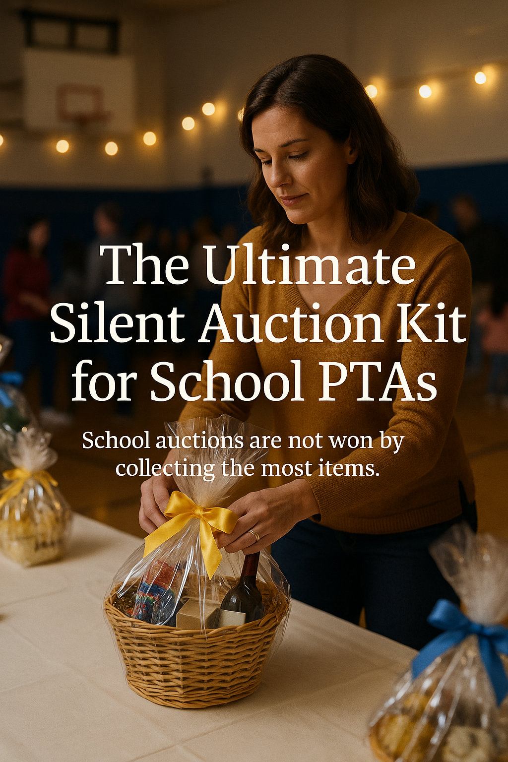 The Ultimate Silent Auction Kit for School PTAs digital guide cover