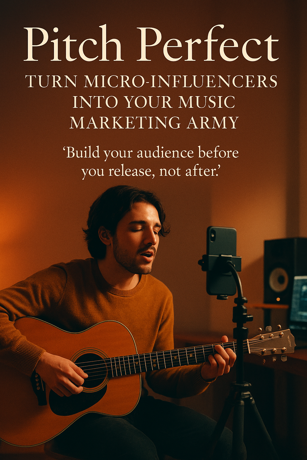 Pitch Perfect: Turn Micro-Influencers Into Your Music Marketing Army digital guide cover