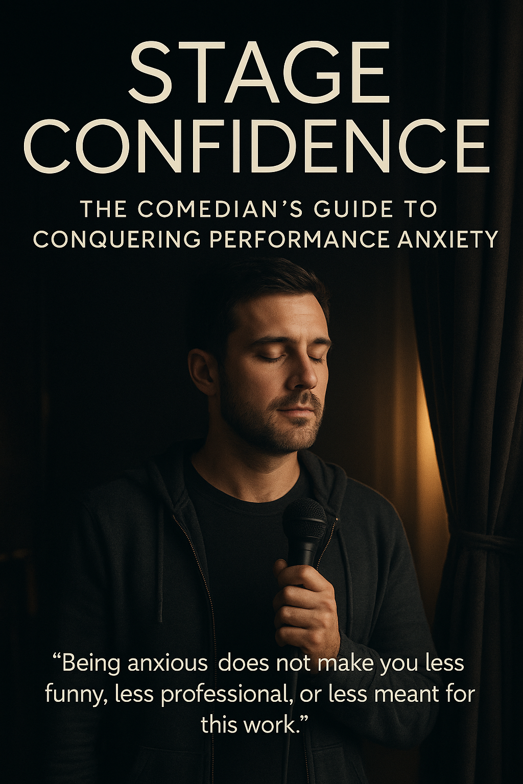 Stage Confidence: The Comedian's Guide to Conquering Performance Anxiety digital guide cover