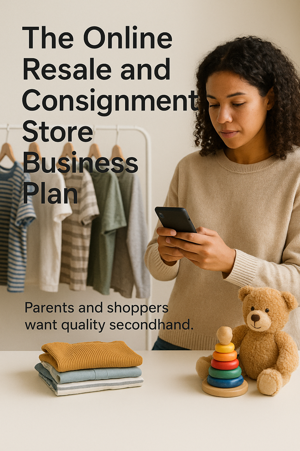 The Online Resale and Consignment Store Business Plan digital guide cover