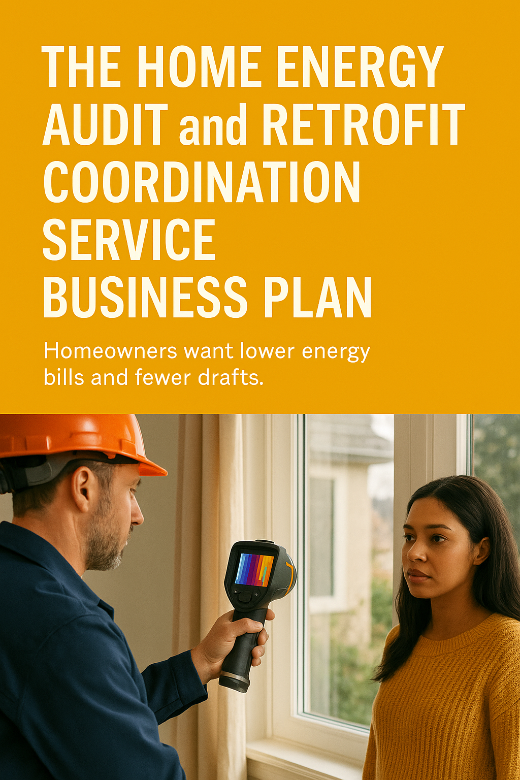 The Home Energy Audit and Retrofit Coordination Service Business Plan digital guide cover