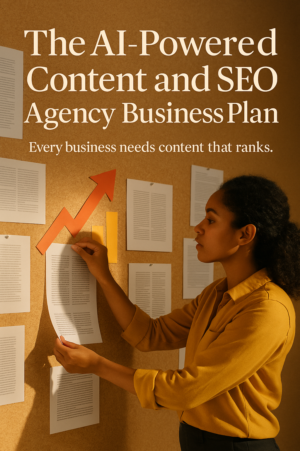 The AI-Powered Content and SEO Agency Business Plan digital guide cover