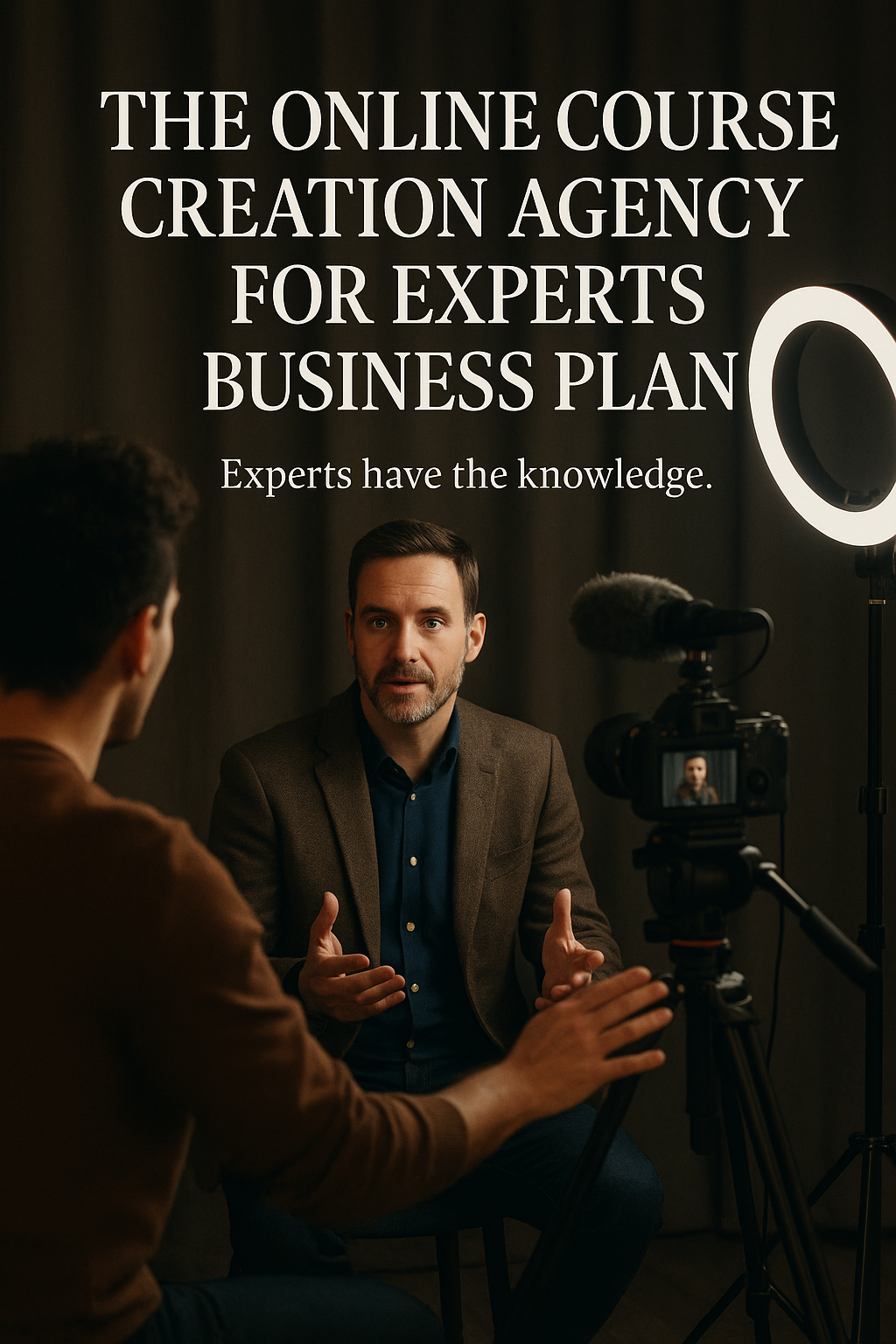 The Online Course Creation Agency for Experts Business Plan digital guide cover