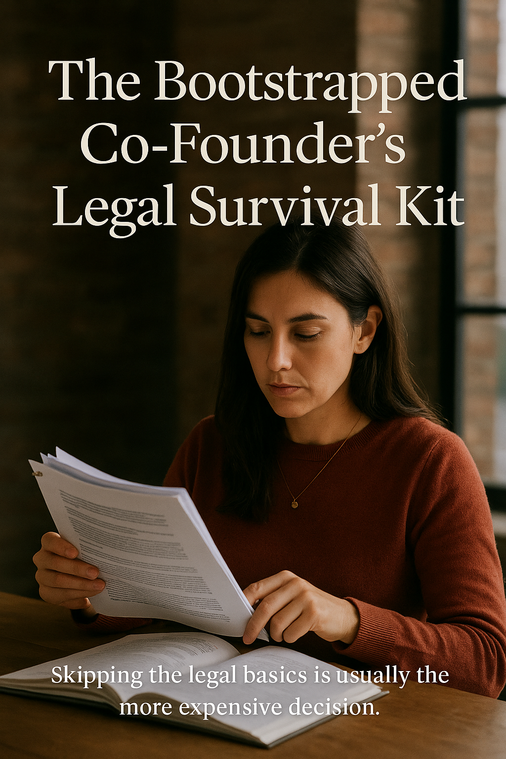 The Bootstrapped Co-Founder's Legal Survival Kit digital guide cover