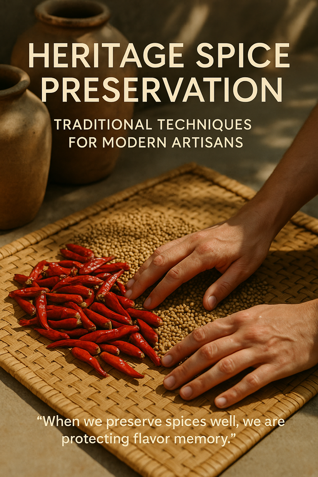 Heritage Spice Preservation: Traditional Techniques for Modern Artisans digital guide cover