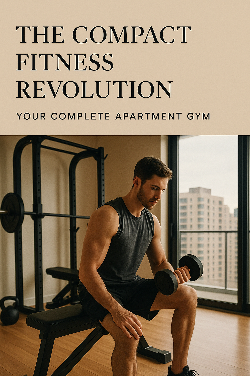 The Compact Fitness Revolution: Your Complete Apartment Gym digital guide cover