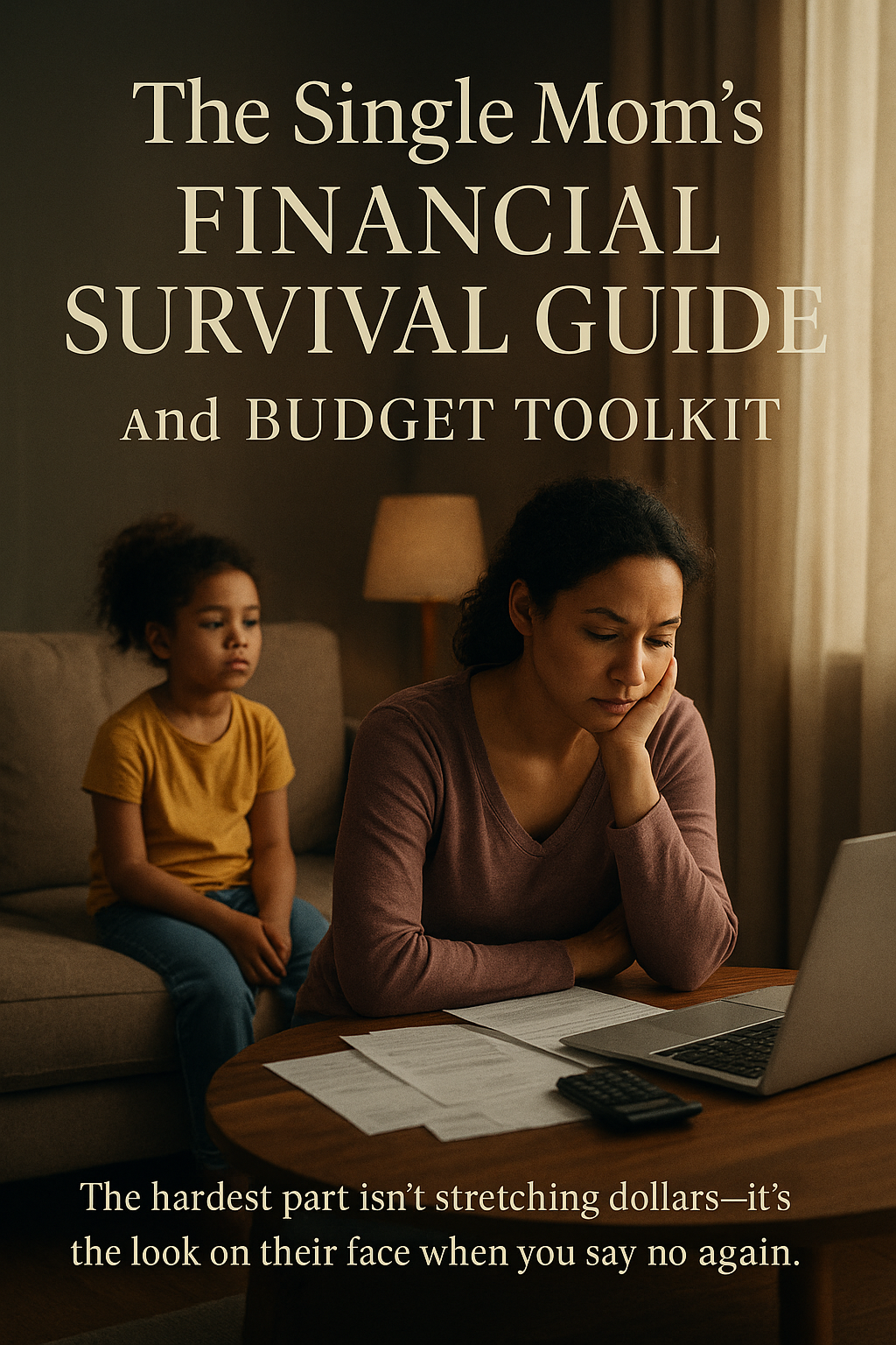 The Single Mom's Financial Survival Guide and Budget Toolkit digital guide cover