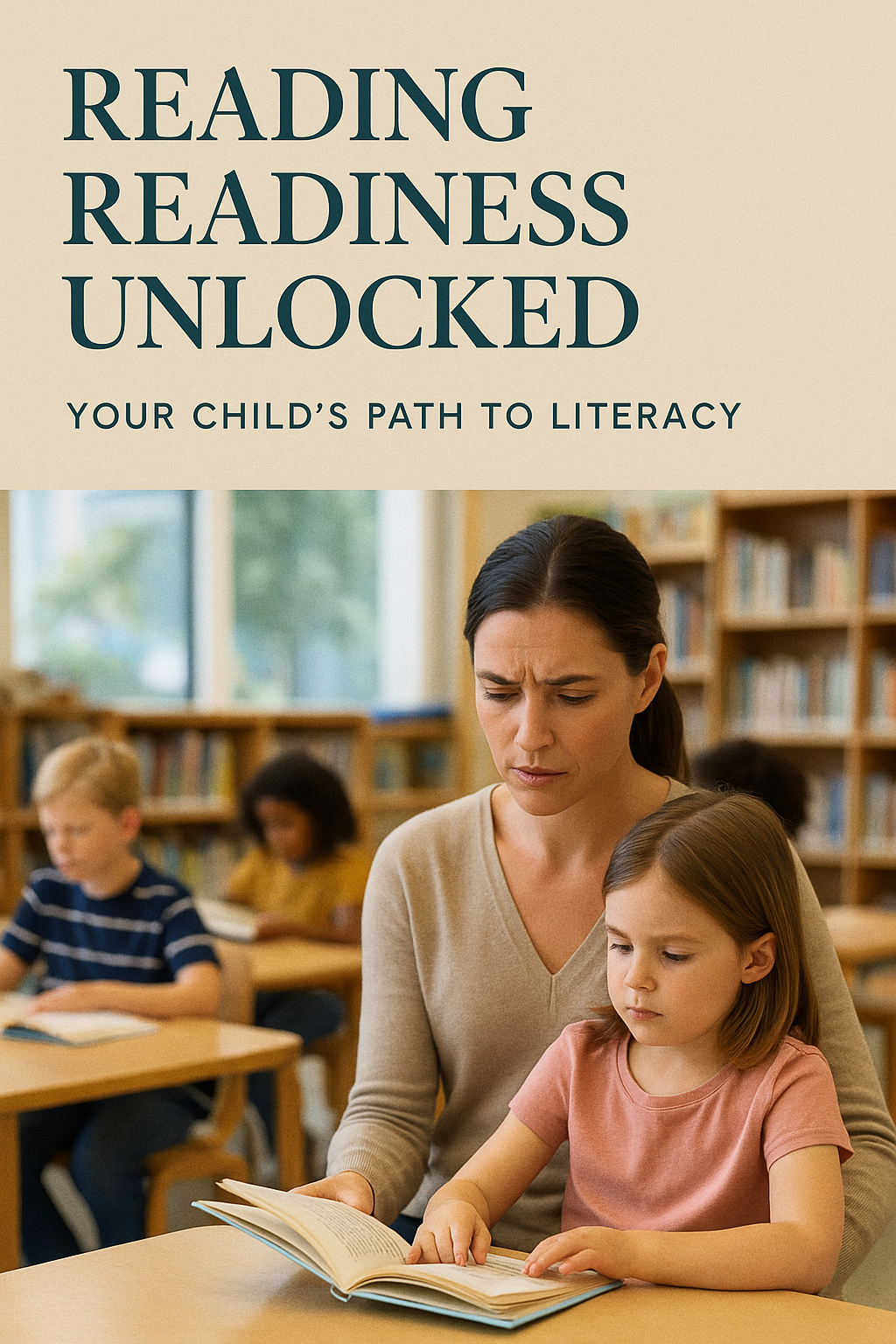 Reading Readiness Unlocked: Your Child's Path to Literacy digital guide cover
