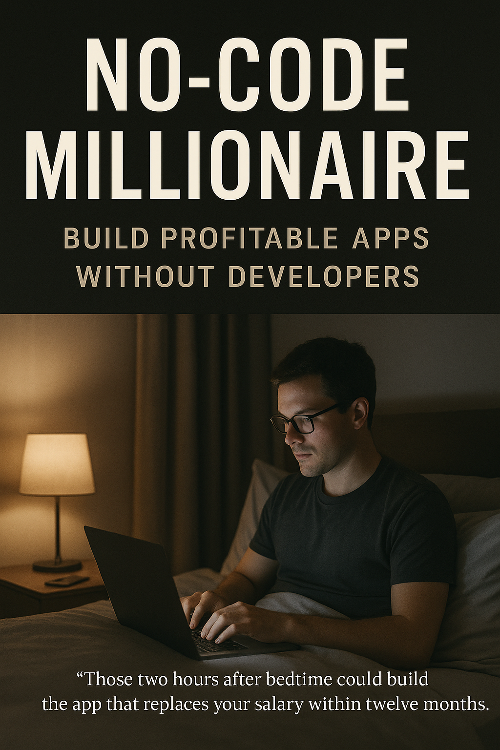 No-Code Millionaire: Build Profitable Apps Without Developers digital guide cover