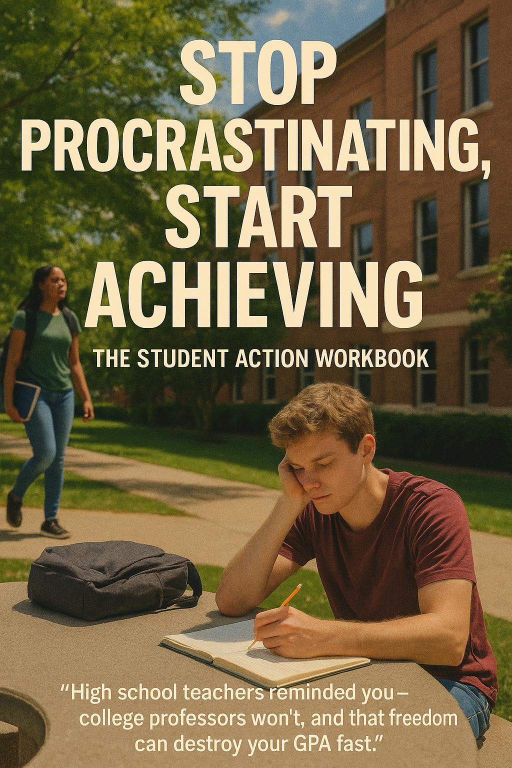 Stop Procrastinating, Start Achieving: The Student Action Workbook digital guide cover
