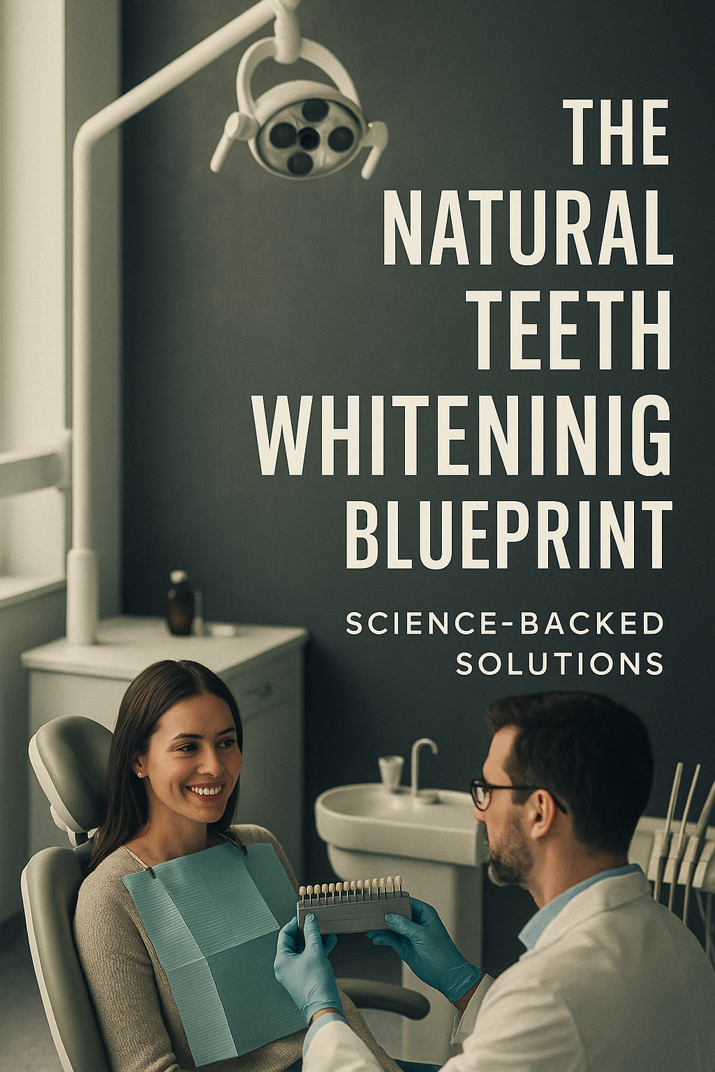 The Natural Teeth Whitening Blueprint: Science-Backed Solutions digital guide cover