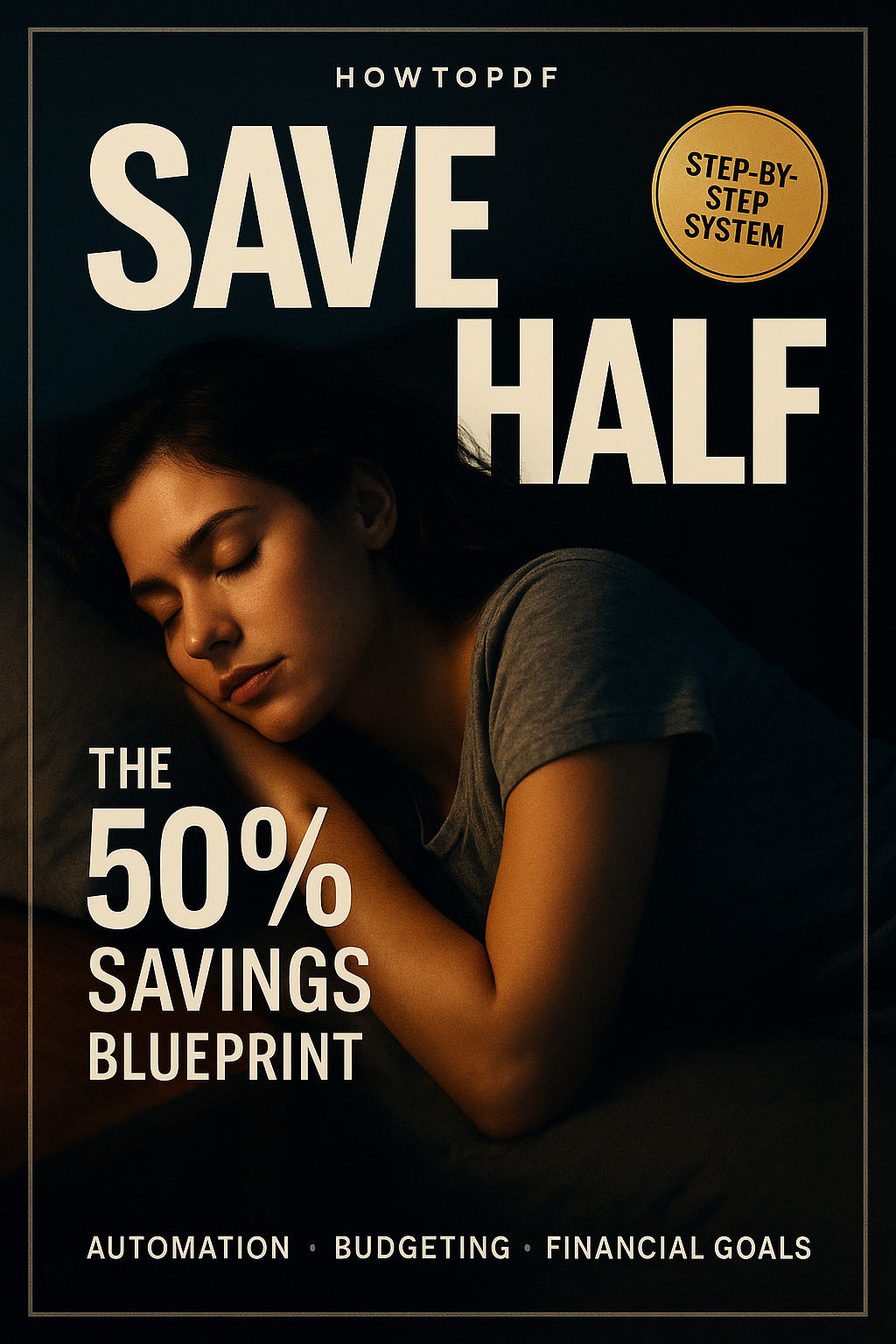 Save Half: The 50% Savings Blueprint digital guide cover