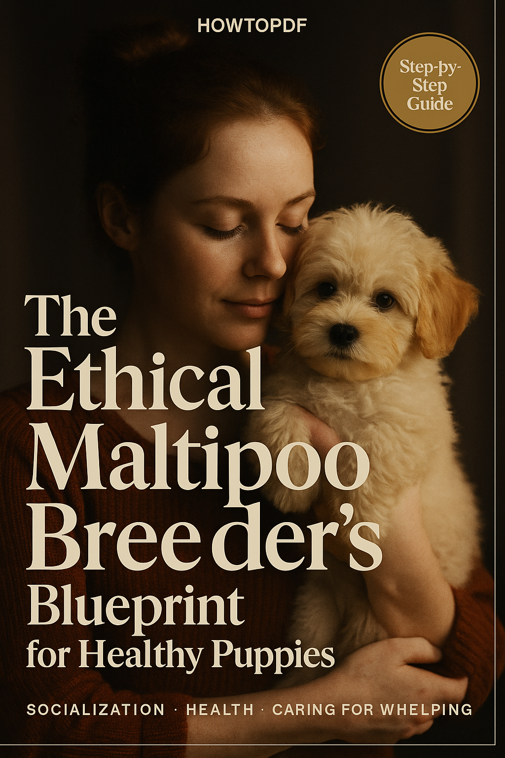 The Ethical Maltipoo Breeder's Blueprint for Healthy Puppies digital guide cover