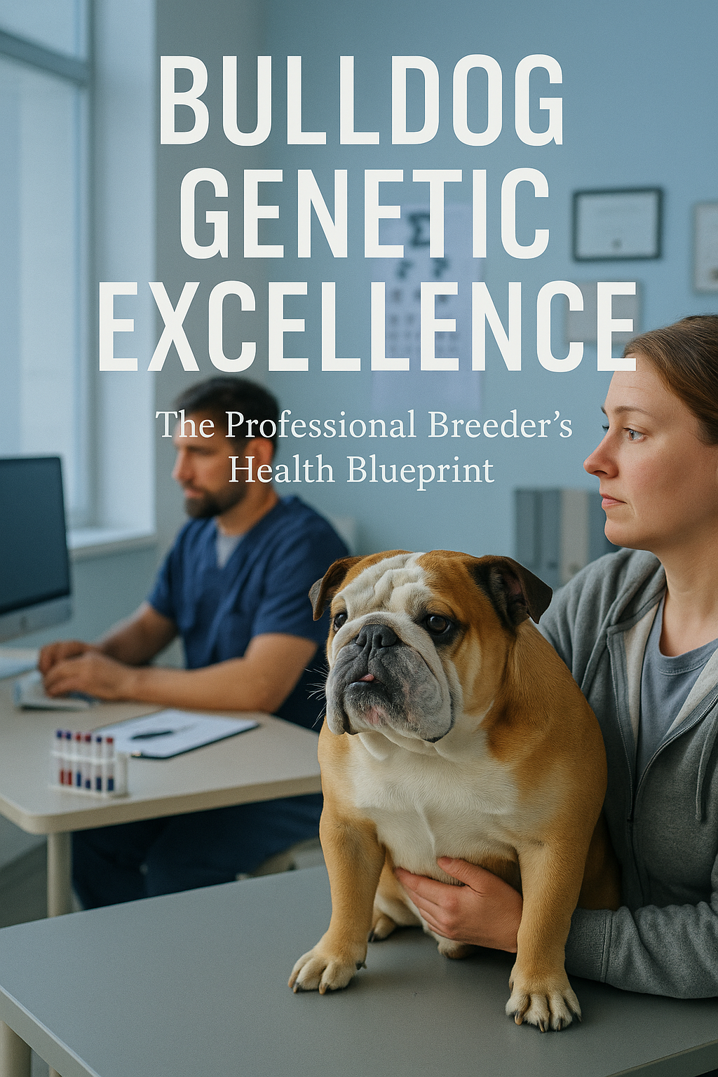 Bulldog Genetic Excellence: The Professional Breeder's Health Blueprint digital guide cover