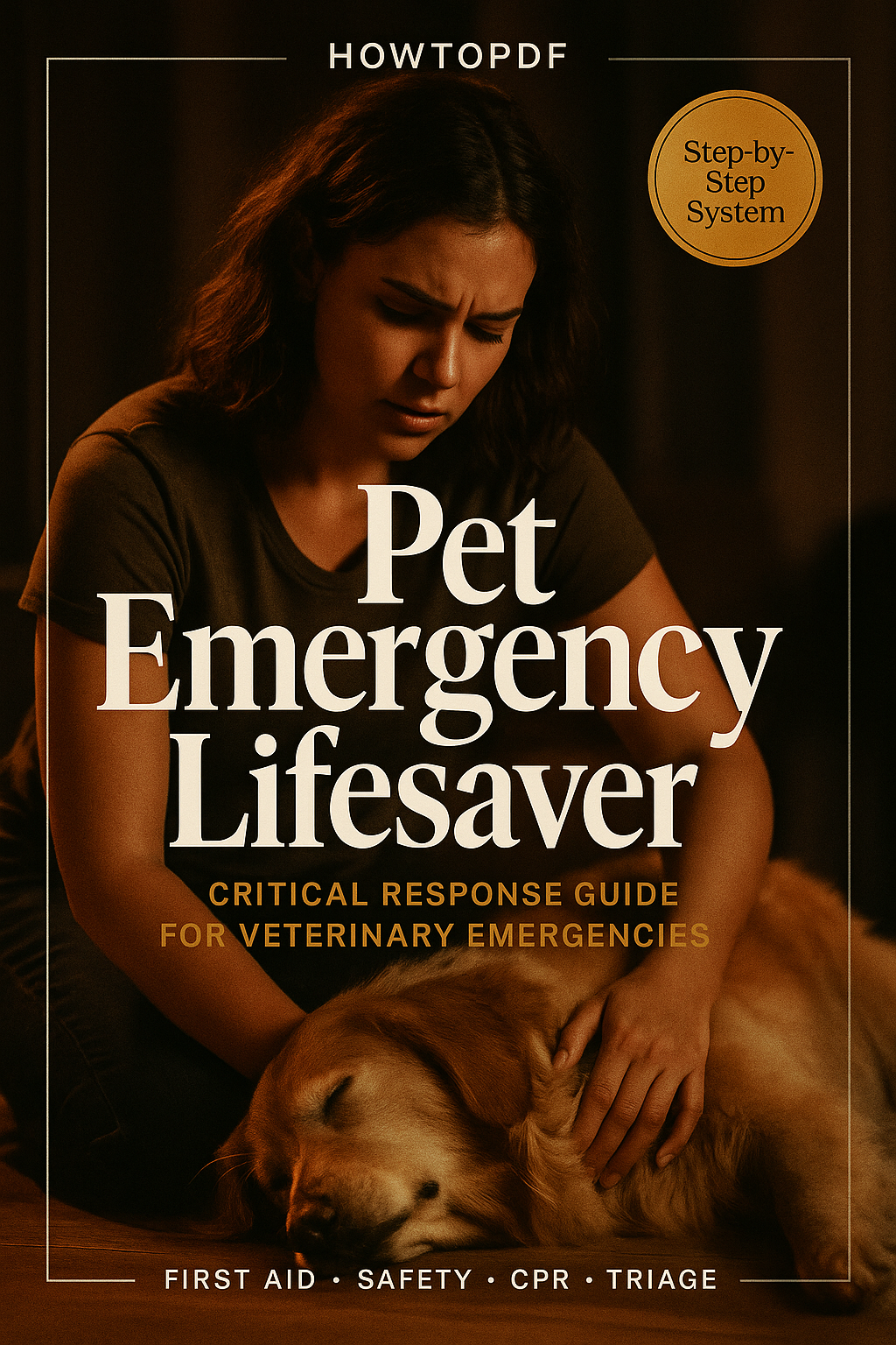 Pet Emergency Lifesaver: Critical Response Guide for Veterinary Emergencies digital guide cover